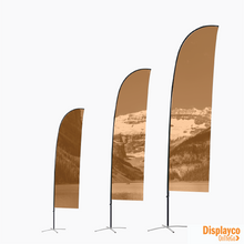 Load image into Gallery viewer, Tangerine Straight Flag