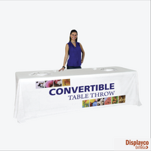 Load image into Gallery viewer, Printed Convertible Table Throw
